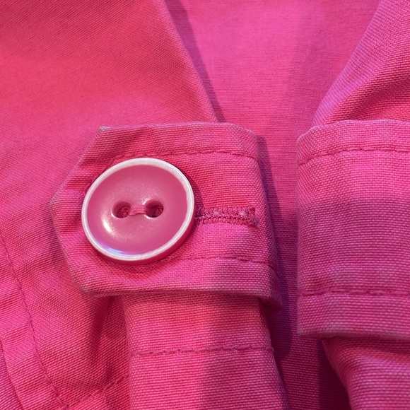 GAP sz M retro pink jacket double-breasted big buttons - Picture 7 of 7